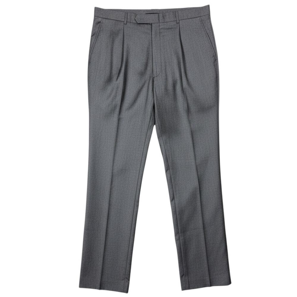 Willis & Walker Men's Pants 100% Worsted Wool 38 Long Big & Tall NWT Office Work